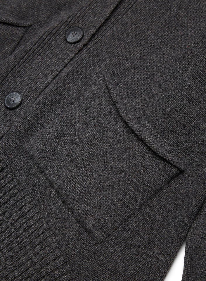 CARDIGAN CON TASCHE