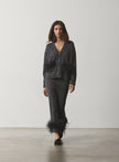 CARDIGAN CON TASCHE BOA