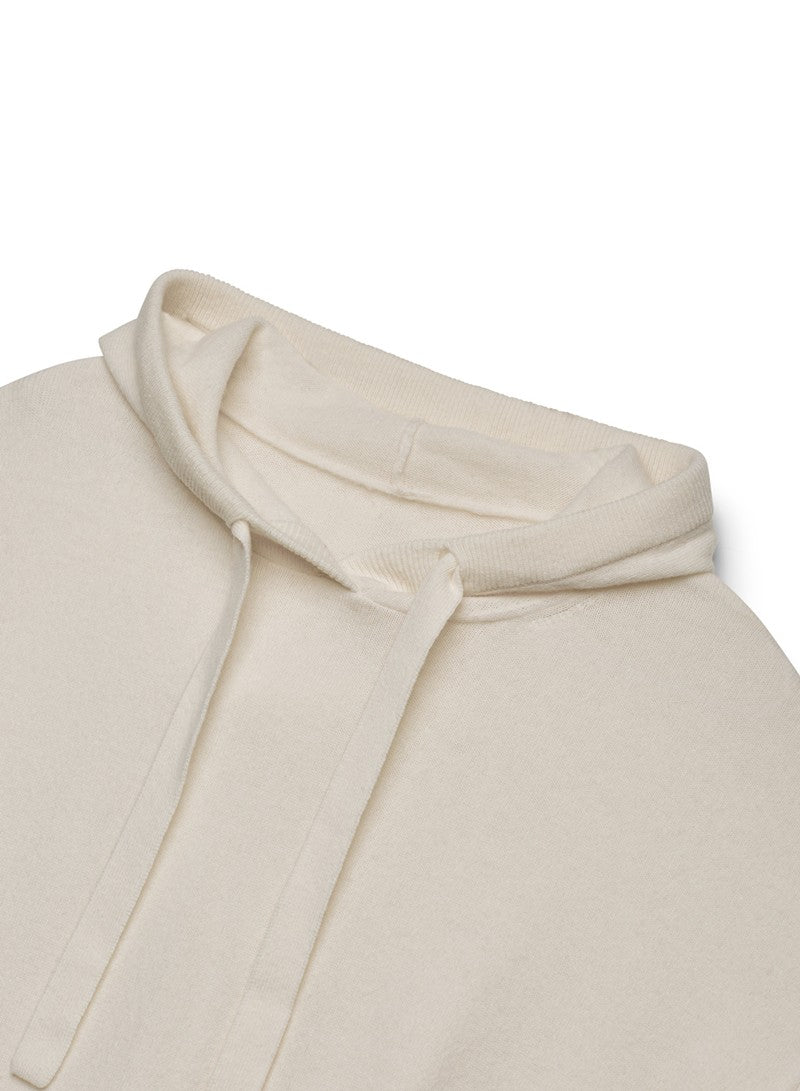 FELPA KNIT CON CAPPUCCIO