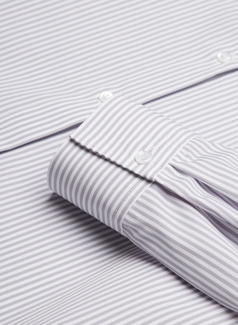 CAMICIA MANICA MARTELLO RIGHE