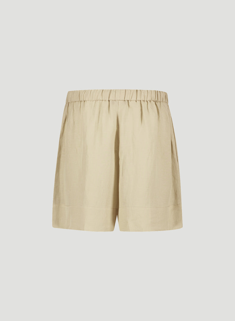 Pantalone da donna | Shorts in puro lino - Shade Italy
