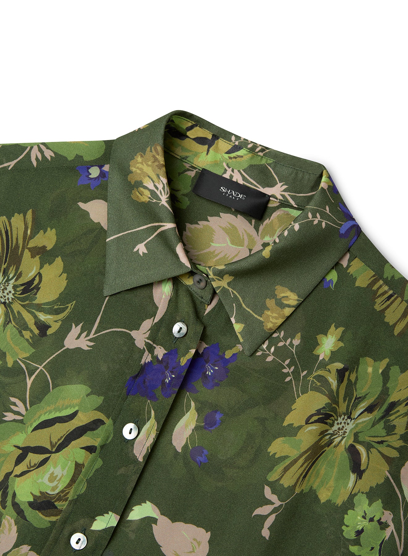Camicia fluida stampa floreale