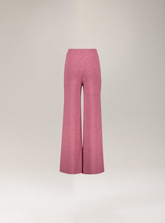 SHADE Italy - Pantalone palazzo bottonato in maglia