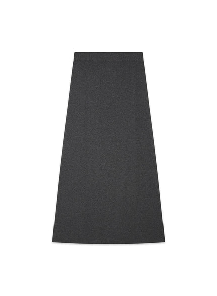 Gonna a trapezio in maglia
