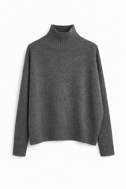 Maglia Collo Ciclista in Lana e Cashmere