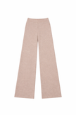Pantalone palazzo in maglia