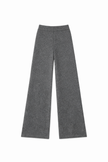 Pantalone palazzo in maglia