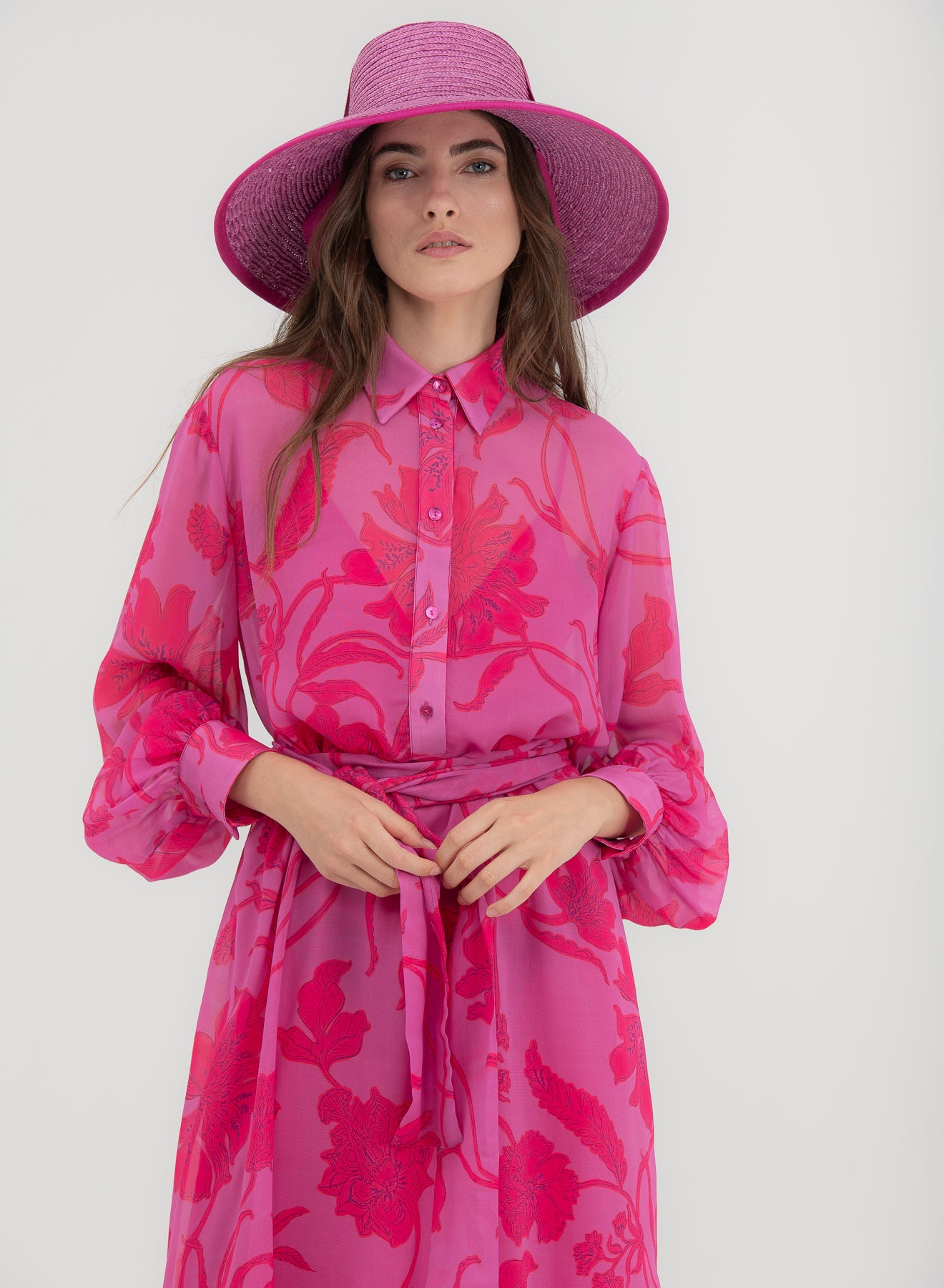 SHADE Italy - Cappello Izia con nastro in paglia