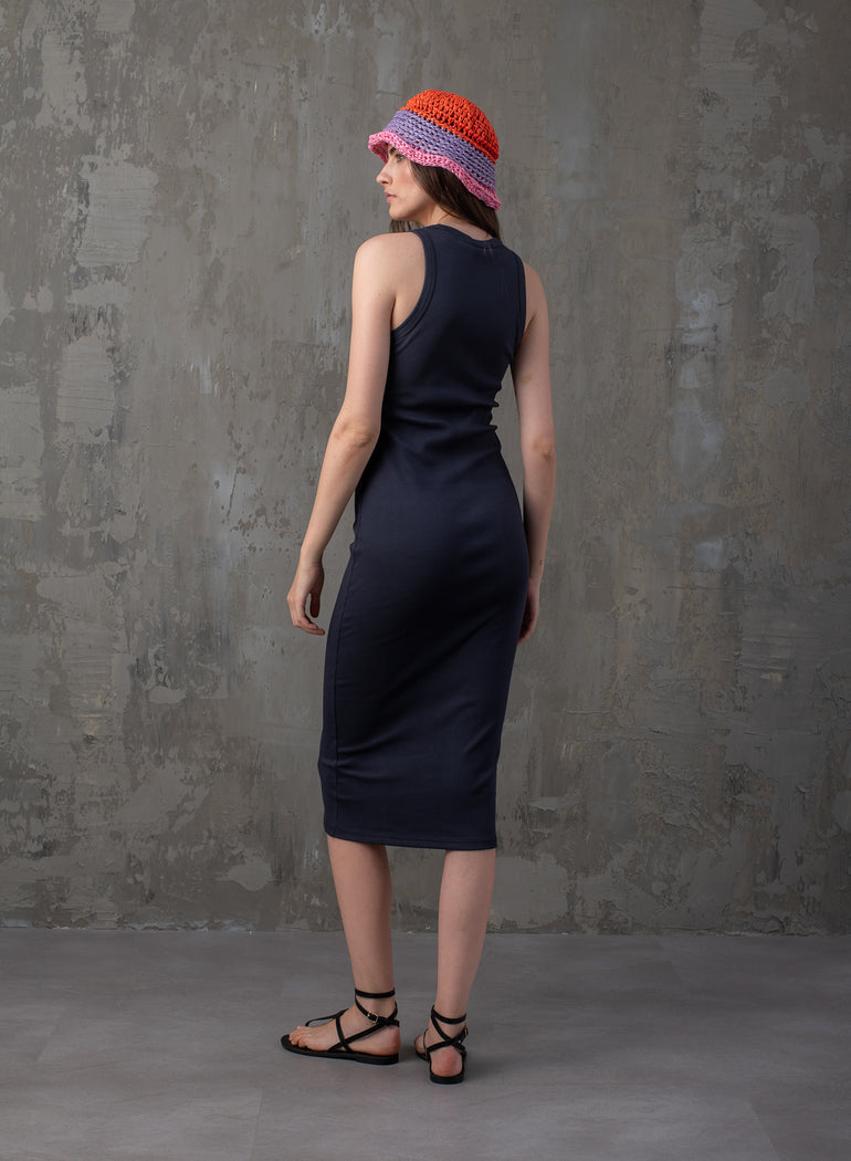 SHADE Italy - Cappello Crochet con bande in rafia