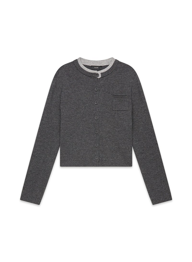 CARDIGAN TASCHINO BICOLOR