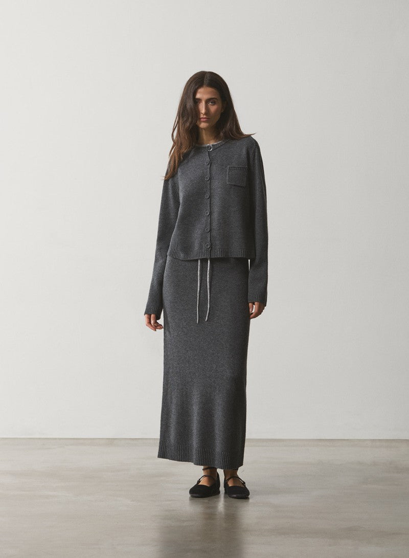 CARDIGAN TASCHINO BICOLOR