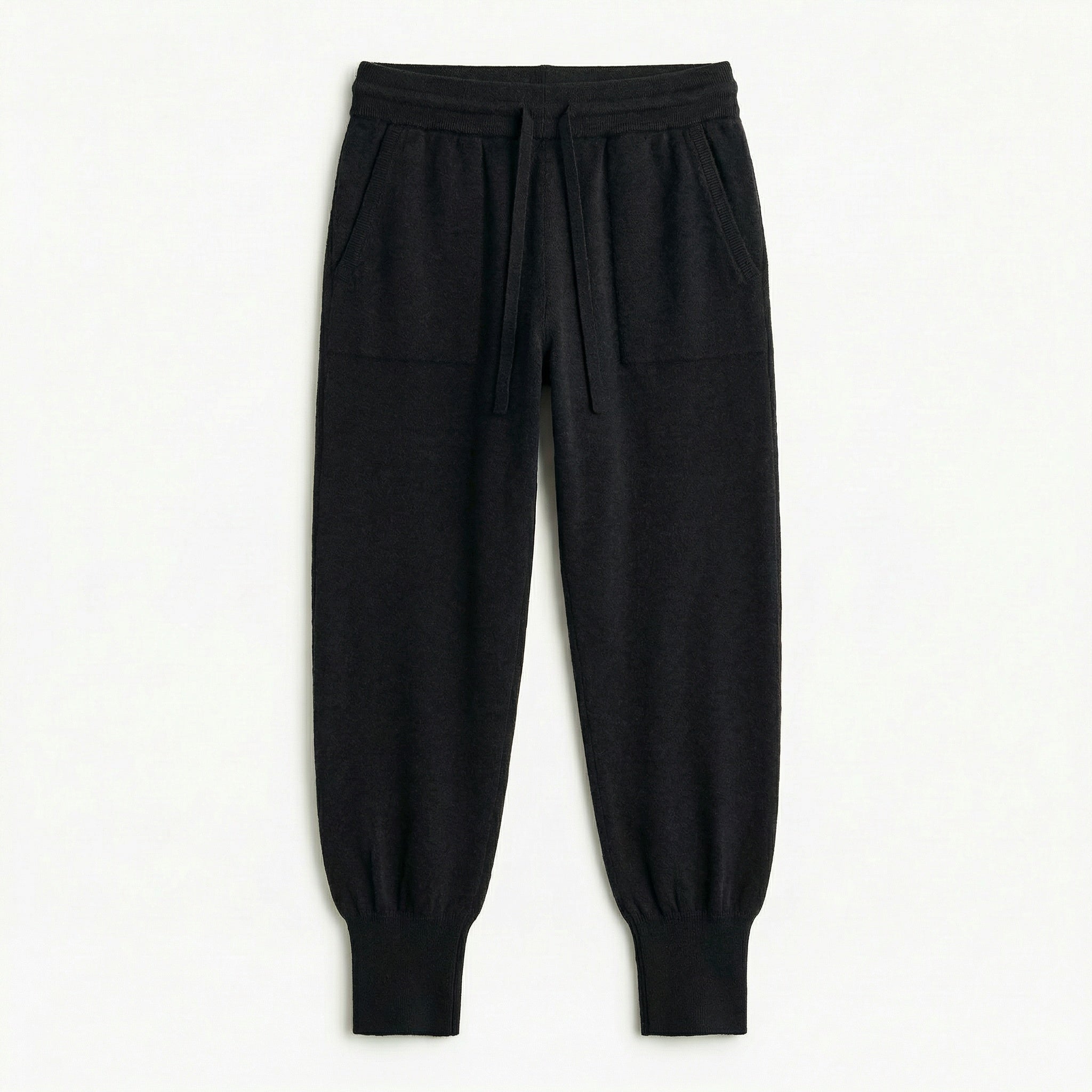 Jogger in Maglia con Tasche