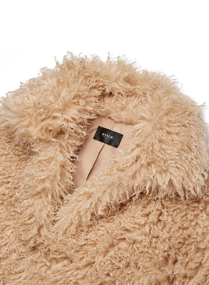 GIUBBOTTO PELLICCIA SINTETICA