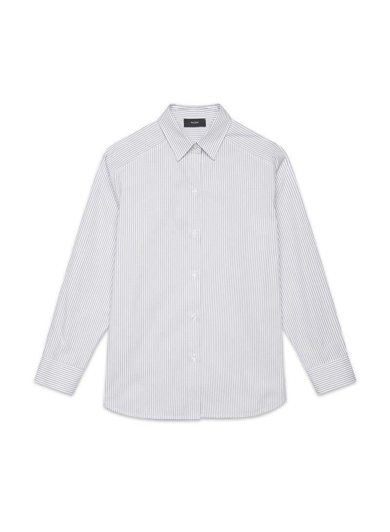 CAMICIA MANICA MARTELLO RIGHE