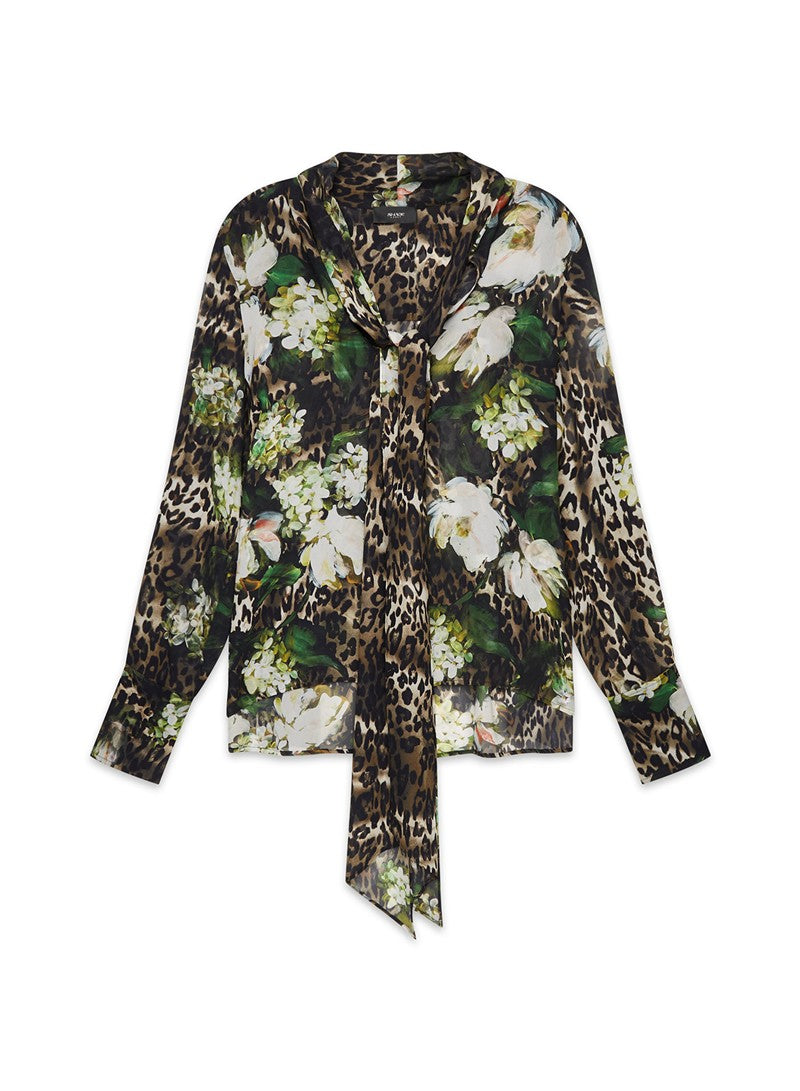 CAMICIA SCIARPINA STAMPA