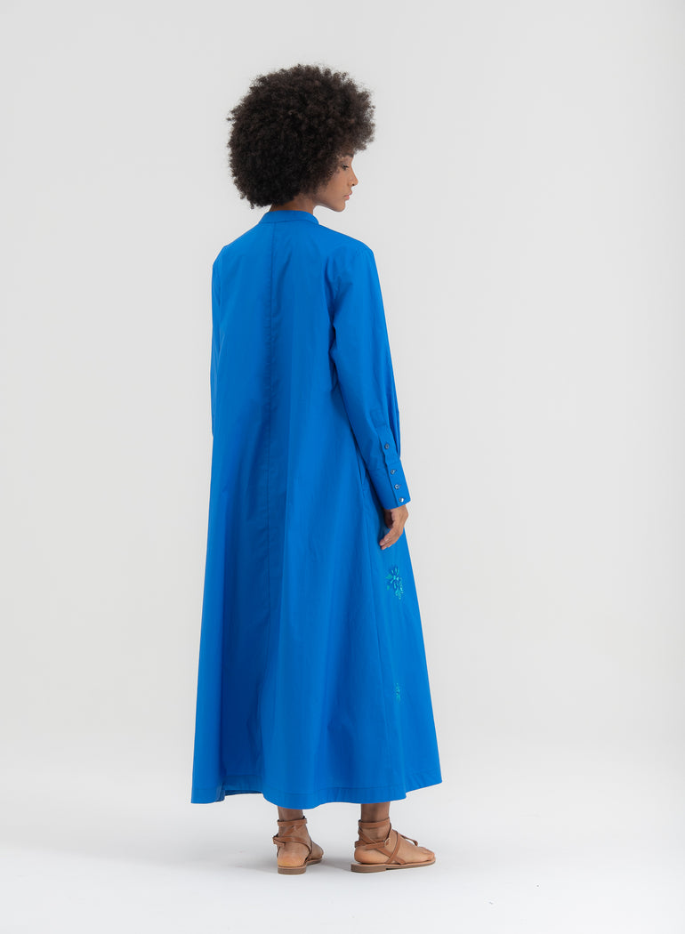 SHADE Italy - Chemisier in puro cotone con ricamo