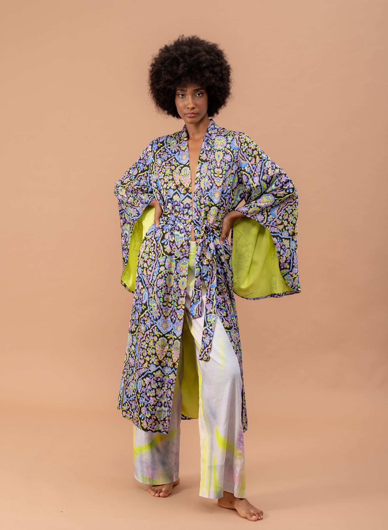 SHADE Italy - Kimono in viscosa stampa