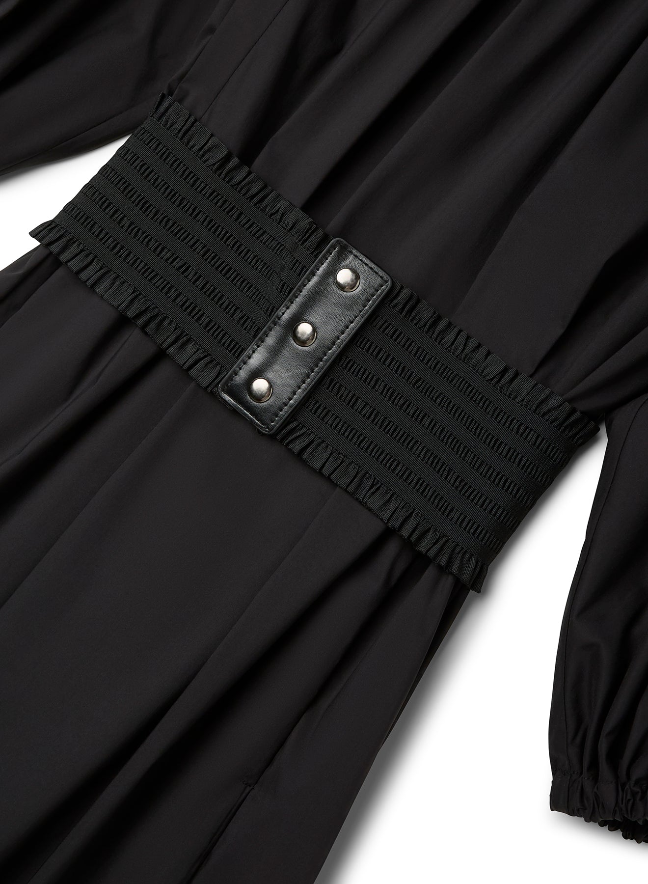 Abito midi con cintura elastica