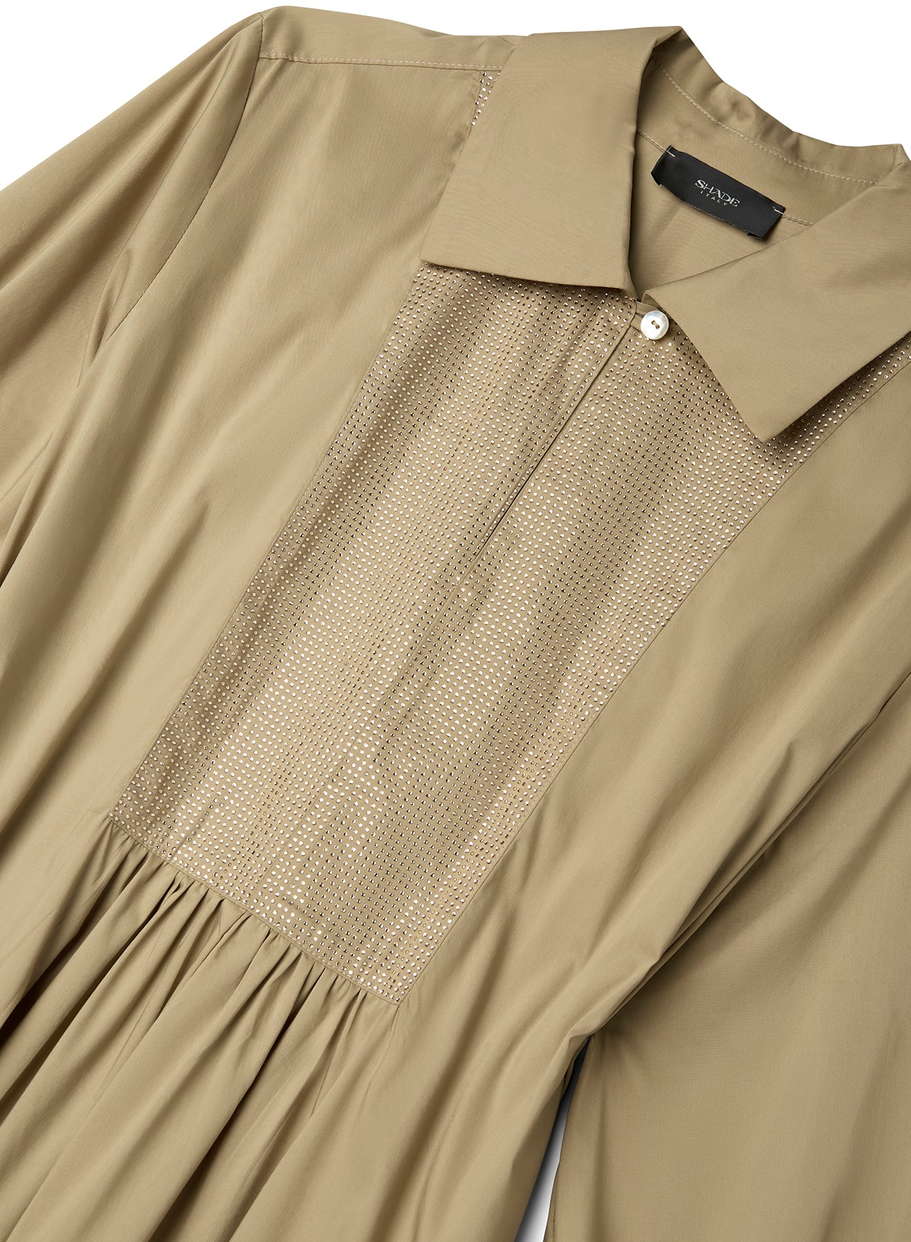 Abito Lungo con plastron luminoso