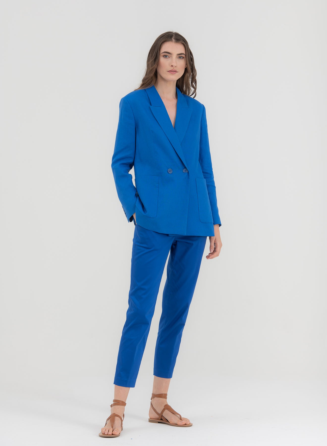 SHADE Italy - Pantalone Chino in raso di cotone