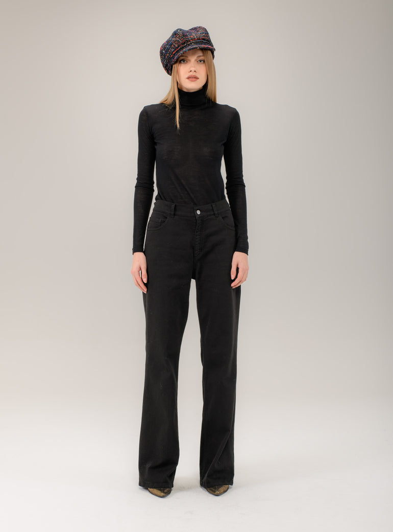 SHADE Italy - Pantalone palazzo denim