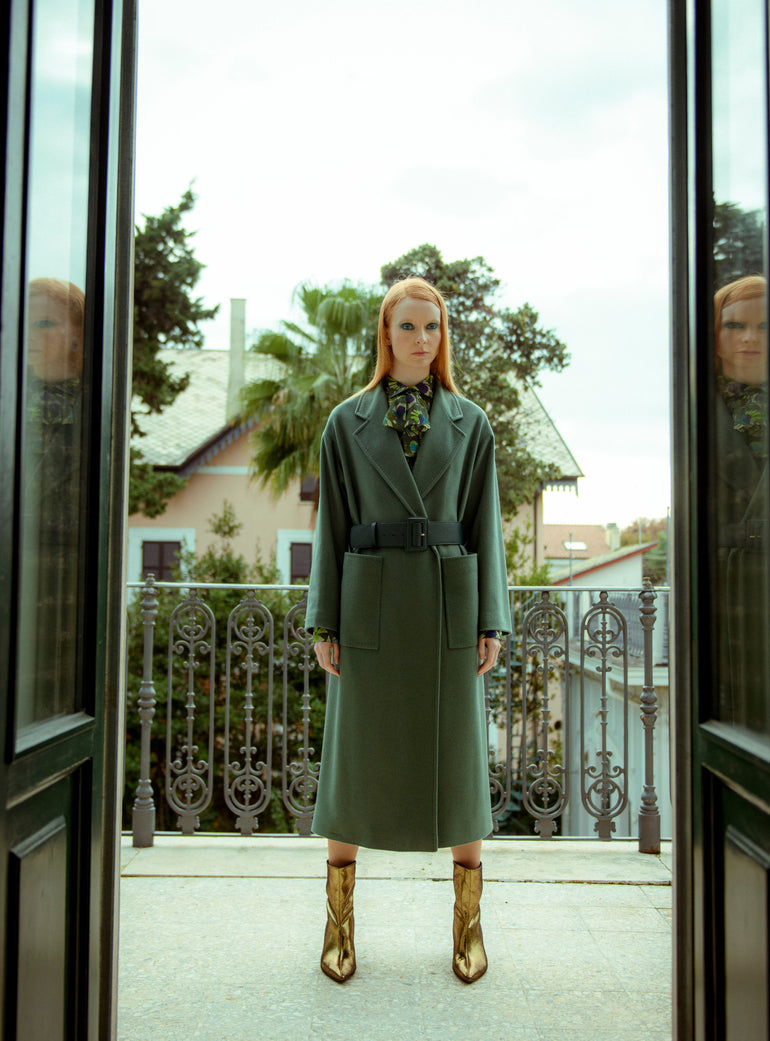 SHADE Italy - Cappotto vestaglia con tasche