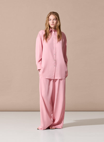 Pantalone palazzo fluido