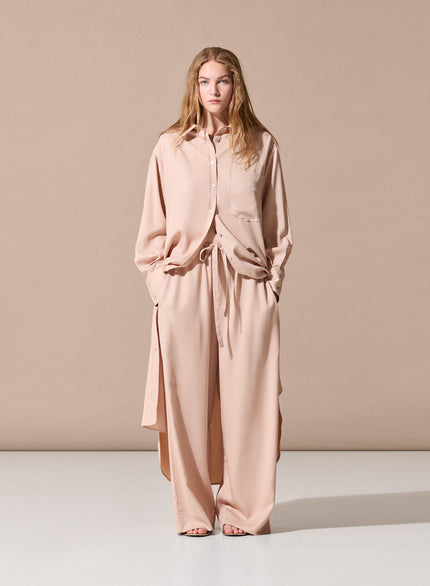 Pantalone palazzo fluido