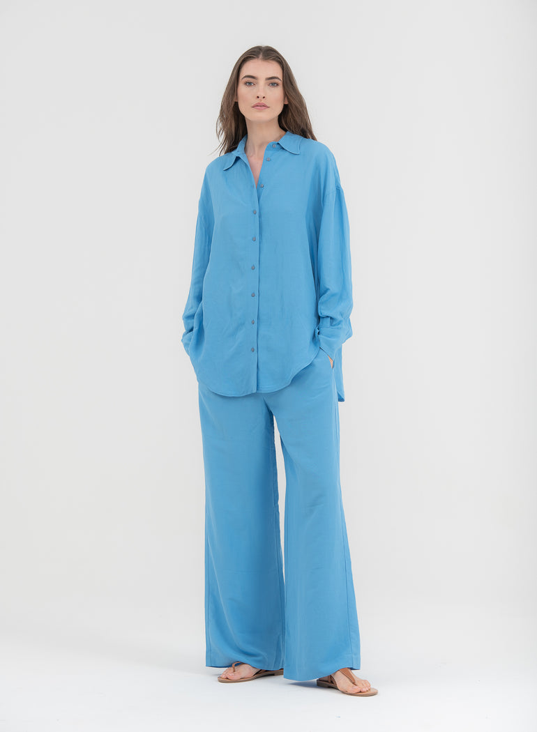 Shade Italy - Pantalone morbido misto lino
